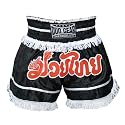 M BLACK * DRAGONTAIL * Muay Thai Kickboxing Boxing MMA Shorts