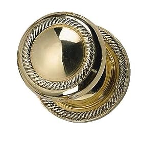 Brass Accents D06-K009 Newport Door Knob & Rose (D06-K009S - Door Knob & Rose - Single Dummy)