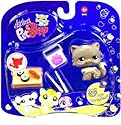 Littlest Pet Shop Assortment 'A' Series 3 Collectible Figure Cat with Sushi