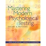 mastering modern psychological testing theory  methods