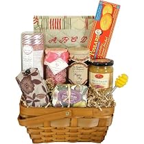 French Gourmet Gift Basket with Shopping Tote, Little Luxuries for You