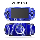 Protective Vinyl Skin Decal for SONY PSP - Lightning Storm