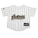 MLB Infant/Toddler Boys' Houston Astros Button Down Replica Jersey (Black, 24)