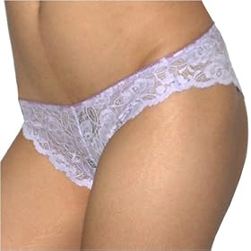 Womens Maidenform Lace Trimmed Bikini Panties