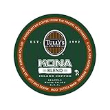 Tully's Coffee Kona Blend Extra-Bold, 24-Count K-Cups for Keurig Brewers (Pack of 2)