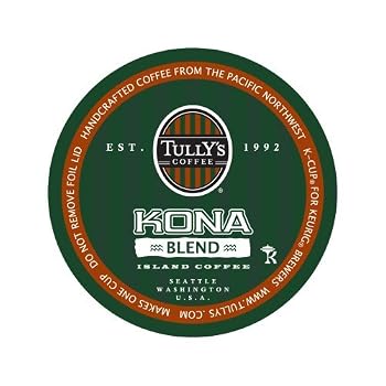 Set A Shopping Price Drop Alert For Tully's Coffee Kona Blend Extra-Bold, 24-Count K-Cups for Keurig Brewers (Pack of 2)