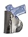 OUTBAGS LOB4S-SOLO Black Genuine Leather IWB Conceal Carry Gun Holster for Kimber Solo 9mm. Handcrafted in USA.