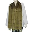 Designer Scarf Vintage Accessories Viscose 20 x 72 inches (srft171)