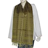 Designer Scarf Vintage Accessories Viscose 20 x 72 inches (srft171)