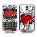 My Heart Design Protective Skin Decal Sticker for BlackBerry Bold 9000 Cell Phone