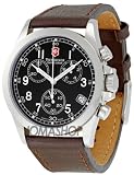 Victorinox Swiss Army Men's 24071 Infantry Chronograph Black Dial Watch