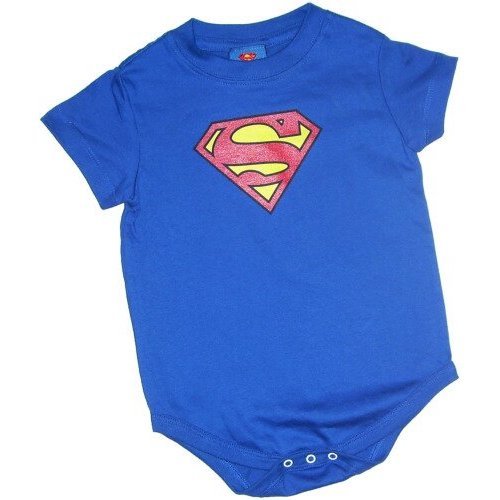 Superman Classic Shield Infant One-Piece Snapsuit