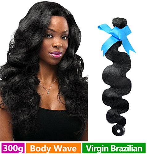Rechoo Brazilian Virgin Hair 3 Bundle Deals 300G - Body Wave
