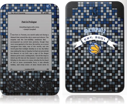 Skinit Memphis Grizzlies Digi Vinyl Skin for Amazon Kindle 3