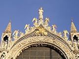 IMAGE OF Architectural Detail of San Marco Basilica (St. Mark's Christian Basilica), Venice, Veneto, Italy Stretched Canvas Poster Print by Sergio Pitamitz, 24x32
