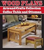 COFFEE TABLE AND OTTOMAN WOODWORKING PAPER PLAN PW10032