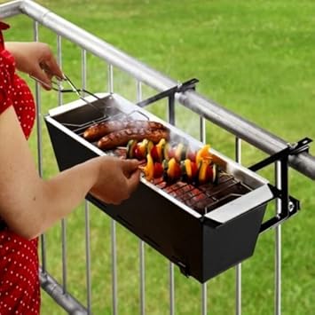 barbecue charbon balcon