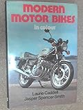 Modern motor bikes in colour