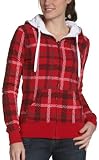 Zoo York Junior's Reversible Plaid Iced Cracker Hoodie
