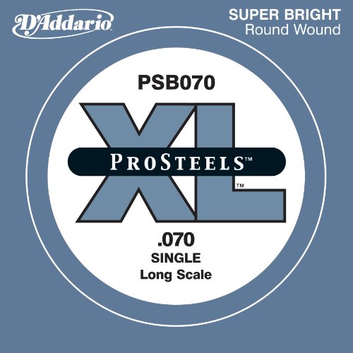 D'Addario PSB070 Einzelsaite f&uuml;r Bass 0,18 cm (0,070 Zoll)