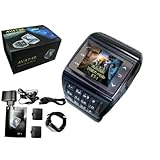 NEW Quad Band unlocked Cell Phone Watch Mobile Mp3/mp4 Screen Touch/ Black Voice Dialing