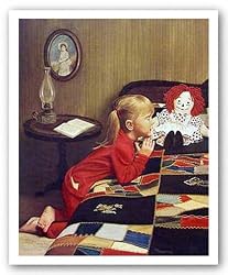 And Bless Mommy and Daddy by Howard Burger 20"x16" Art Print Poster
