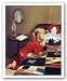 And Bless Mommy and Daddy by Howard Burger 20"x16" Art Print Poster