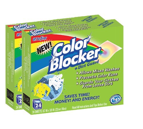 Color Blocker Dye-trapping, In-wash Cloths - 24 Each (2 Pack)