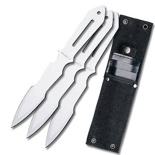 United Cutlery Lightning Bolt Triple Throwing Knife Set United Cutlery Lightning Bolt Triple Throwing Knife Set
