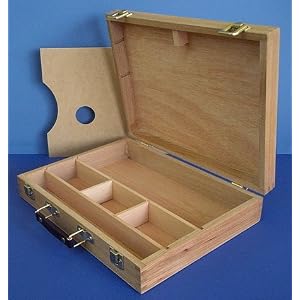 Wood-Pochade-Sketch-Box-Small-Size-12-1-2-x-9-1-2-x-2-3-4