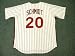 MIKE SCHMIDT Philadelphia Phillies 1980 Majestic Cooperstown Throwback Home Baseball Jersey, LARGE
