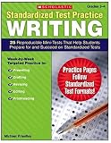 STANDARDIZED TEST PRACTICE WRITING