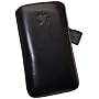 SUNCASE Funda de piel para Samsung GT-S5660 Negro &hellip de Trendcell e.K.