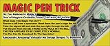 The Magic Pen Trick - Easy Pen Thru Dollar Bill Penetrating Trick