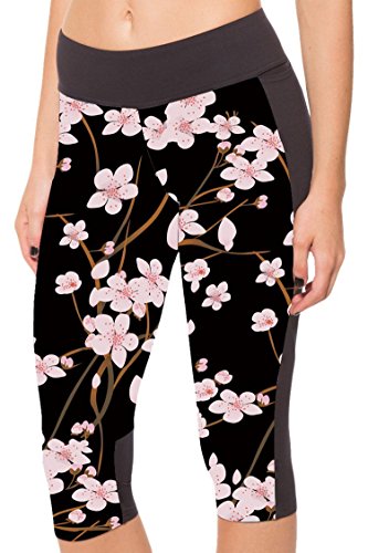Alaroo Girls Sport Cropped Leggings Crop Pants S-L