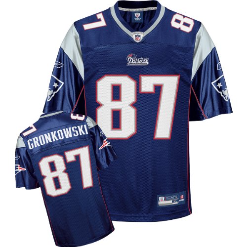 Reebok New England Patriots Rob Gronkowski Replica Jersey Medium