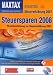 Computer Software : MAXTAX Steuersparen 2008, CD-ROM PC-Unterstützung zur Steuererklärung 2007. Endlich Durchblick im Formular-Dschungel. Was Sie abgeben könne, wie Sie es eintragen können. Für Windows ab 95