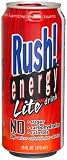 Review Rush!  / Rush! Energy Drink, Lite, Berry, 16 Ounce Cans (Pack of 24)