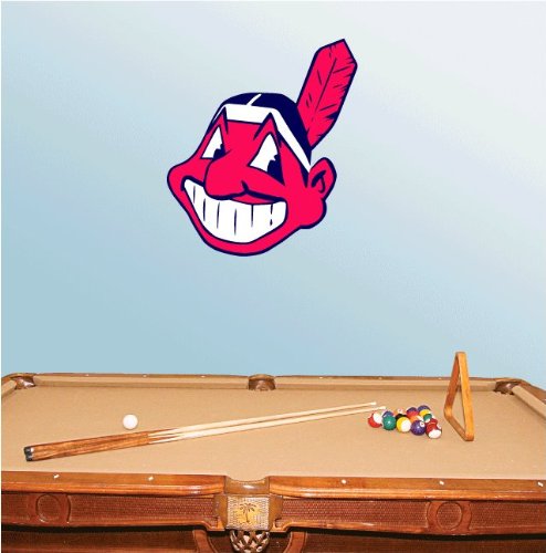 Cleveland Indians MLB Wall Decor Sticker 16