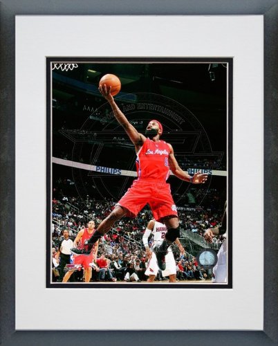 Baron Davis Los Angeles Clippers - NBA Framed and Matted Photo - 2010-2011 Action - 11x14 Photo