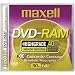 Maxell DVD-RAM 1.4GB High Grade Rewritable Disc for Camcorders