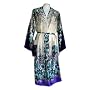 Sirisha Women's Asian Nouveau Satin Silk Robe - 19