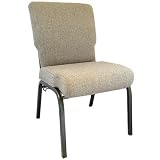 Advantage Mixed Tan Church Chair 20.5 in. Wide