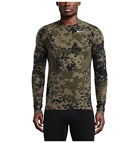 Nike Men's Pro Hyperwarm Ambush Crew Fitted Training Shirt