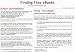 Finding Free eBooks