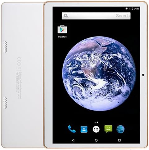 [FCC Certified] Pacific TECH Professional 9.6" Tablet PC with HD IPS 1280x800 Display,Android 5.1 Lollipop Phablet,Wi-Fi,Dual Sim Phone Call,Bluetooth,GPS,Dual Camera,GSM Unlocked - White