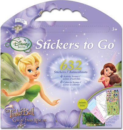 Disney Fairies Stickers to Go - 632 Stickers