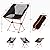 Ezyoutdoor Outdoor Ultralight Portable Folding Chairs with Carry Bag Heavy Duty Camping Folding Chair
