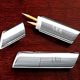SILVERPLATED TOOTHPICK HOLDER (IDEAL FOR PERSONALIZATION!)