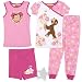 All Products : Curious George Flower Bouquet Set of Two Cotton Pajamas for Girls